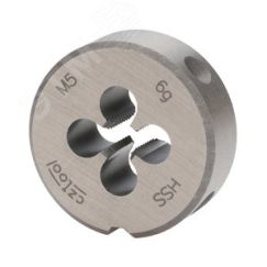Плашка М 5,0х0,8 PN8/3225 HSS 6g 25х9мм (CzTool) Bucovice 260050