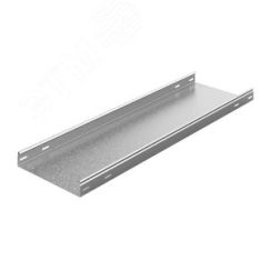 Универсальный лоток неперфорированный 100х50х3000, толщ. 1,5 мм, гор. цинк OSTEC 383415
