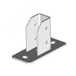 Опора для СТРАТ профиля 41х(21-62), толщ. 4,0 (пятка - 6,0мм), гальван. цинк OSTEC 868132