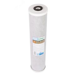 Картридж для магистрального фильтра ЭФАУМ 112/508М 20BB из активированного угля, от органических примесей, для х/в Джилекс 1340