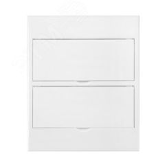 Бокс пластиковый ЩРВ-П-24 IP41 белый (белая дв.) KRANZ Kranz KR-11-0225