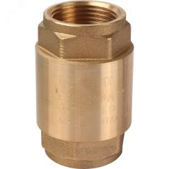 Клапан обратный пружинный муфтовый 1' с металлическим седлом STOUT SVC-0011-000025