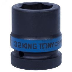 Головка торцевая ударная шестигранная 1', 32 мм King Tony 853532M
