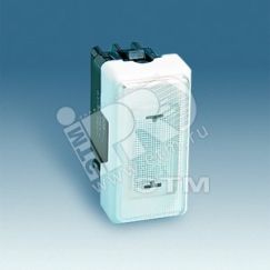 Сигнальная лампа с прозрачной крышкой узкая, 130-250В, S27, белый Simon 27808-34