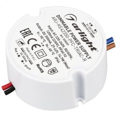 Блок питания ARJ-KE42350-PFC-TRIAC-R (15W, 350mA) (ARL, IP44 Пластик, 5 лет) Arlight 028269