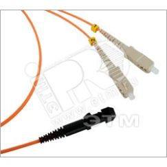 Патч-корд волоконно-оптический (шнур) мм 62.5/125 SC-MTRJ duple* LSZH 2 м Hyperline 27941