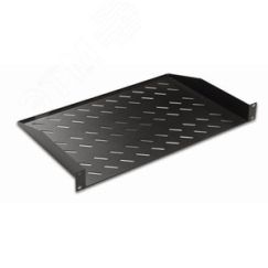 Полка консольная 19', 1U глубина 250мм, нагрузка до 25 кг, чер. DATAREX Datarex DR-411111