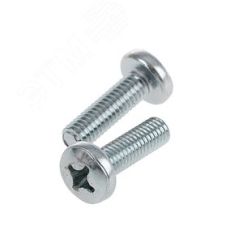 Винт DIN 7985 М6х16 4.8 ZN (1000шт) с полукруглой головой крестообразный шлиц РФ AB1000601632005