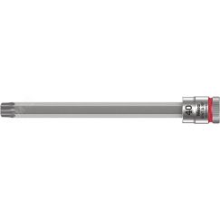 Головка торцевая 8767 A HF TORX Zyklop со вставкой DR 1/4 с функцией фиксации крепежа TX 40 x 100 мм WERA WE-003372