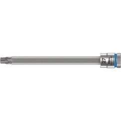 Головка торцевая 8767 A HF TORX Zyklop со вставкой DR 1/4 с функцией фиксации крепежа TX 27 x 100 мм WERA WE-003368