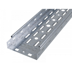 Лоток перфорированный 150х50 L 3000, цинк-ламельный