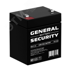 Аккумулятор GSL 12В 5Ач General Security GSL5-12 GENERAL SECURITY