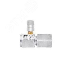 клапан запорный кнопочный аг-м 1/2'- м20х1,5 внутр.-внутр. нормально закрытый с накидной гайкой РОСМА 00000041828