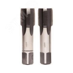 Метчик 3/8'' -19-G(BSP) (Комплект 2шт) CSN223012 115CrV3 55 градусов 75мм a=10 Bucovice 112380