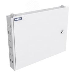 Кросс NTSS STANDART оптический настенный частично укомплектованный 16 портов SC/LC duplex (планка SC/2LC-2шт. сплайс-кассета-1шт) серый RAL 7035 NTSS NTSS-WFOB-ST-16-SC/2LC-S0010