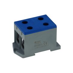 Клемма синяя, 4 подключения 25-150мм 1000V 250/320А INPIN KL1501P2WBL