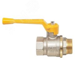 Кран шаровой 11Б27п 1 1/4' А11 НГ газ ВН рычаг никель PN40 БАЗ БАЗ.А11.0.32.НГ.40.Н