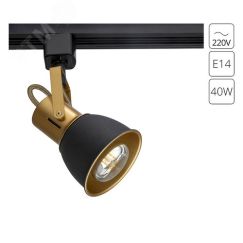 Трековый светильник JOVI Arte Lamp A1677PL-1GO