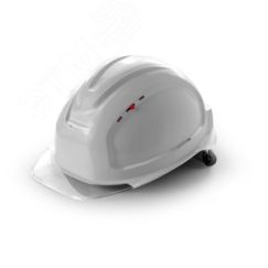 Каска защитная СОМЗ-80 Абсолют Престиж RAPID белая (бесцветный прозрачный козырек) РОСОМЗ 783717