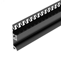 Профиль PLINTUS-FANTOM-L-2000 BLACK (Arlight, Алюминий) Arlight 041213