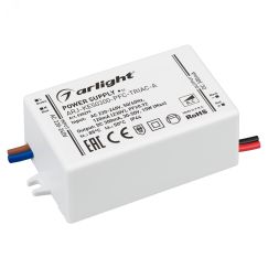 Блок питания ARJ-KE50300-PFC-TRIAC-A (15W, 300mA) (ARL, IP44 Пластик, 5 лет) Arlight 028279