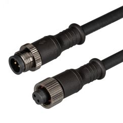 Коннектор NEO-TAIL-R15-2000-CON-MF (BK) (IP67 Пластик, 3 года) Arlight 028119
