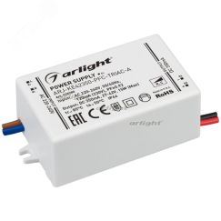 Блок питания ARJ-KE42350-PFC-TRIAC-A (15W, 350mA) (ARL, IP44 Пластик, 5 лет) Arlight 028280