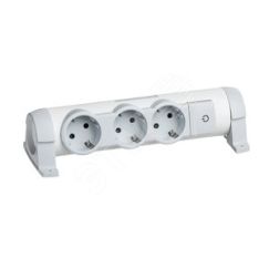 Удлинитель 3X2К+З без кабеля LEGRAND 694624