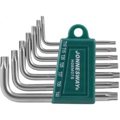 Набор ключей торцевых TORX® Т10-40, 7 предметов Jonnesway H08M07S