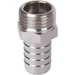 Штуцер НР никелированный 1'1/2x40 STOUT SFT-0067-011240
