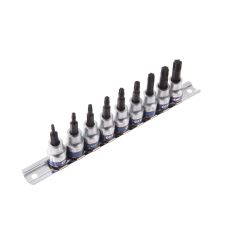 Набор торцевых насадок 3/8', TORX, Т10-Т50 мм, L = 50 мм, 9 предметов King Tony 3109PR8