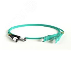 Патч-корд -8M-LSZH-AQ волоконно-оптический мм 50/125(OM3) Hyperline FC-D2-503-FC/PR-SC/PR-H
