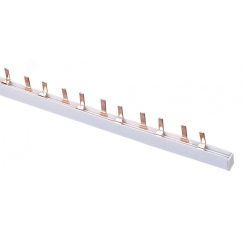 Шина соединительная типа PIN (штырь) двухфазная 63А (1м) SE (Dekraft) 32031DEK