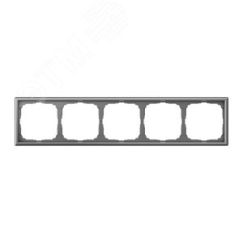ARTGALLERY рамка 5-постовая, универсальная, сталь SE (Systeme) GAL000905