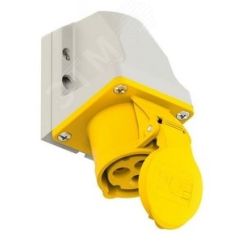 Розетка настенная 16А/110V/1P+N+E/IP44 PCE 113-4k