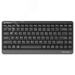 Клавиатура беспроводная Fstyler FBK11, USB, BT/Radio, slim, черный/серый A4Tech FBK11 GREY