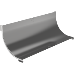 Крышка поворота плавного 90град вертикального внутреннего (тип В10) ESCA 500мм IEK