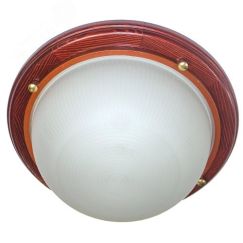 Светильник НПП-03-60-013 IP65 Самарканд 1301 Круг малый матовый корпус деревососна индивидуальная упаковка ЭЛЕТЕХ 1005500976