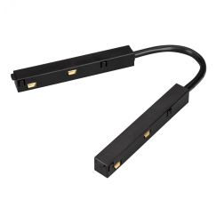 Коннектор гибкий MAG-ORIENT-CON-FLEX-LONG-POWER (BK) (, IP20 Пластик, 3 года) Arlight 036642
