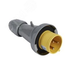 Вилка кабельная переносная 32А 2К+З 130В IP67 LEGRAND 555431
