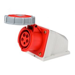 Розетка стационарная 3Р+РЕ+N 32А 380В IP67 РС-103 SE (Dekraft) 26205DEK
