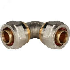 Угольник 26 для металлопластиковых труб, винтовой STOUT SFS-0003-002626