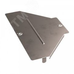 Крышка переходника симметричного Стандарт INOX (AISI 409) 400х150 Промрукав PR16.6107