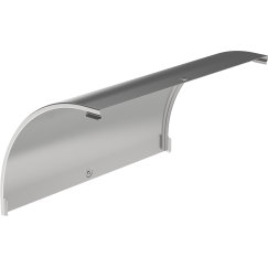 Крышка поворота плавного 90град вертикального внешнего (тип В20) ESCA 400мм IEK