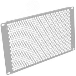 Фальш-панель 6U. перф. серый RAL 7035 (19374s) SYSMATRIX BP 0068.700
