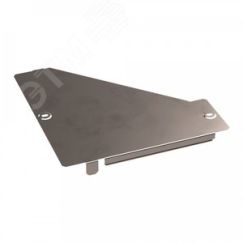 Крышка переходника правого Стандарт INOX (AISI 409) 300х100 Промрукав PR16.5906