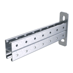 Консоль двойная, 41х41мм, L200мм, горячеоцинкованная