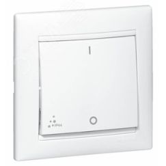 VALENA Выключатель на 2 положения 10A IP44 белый Daccord/Legrand 770092