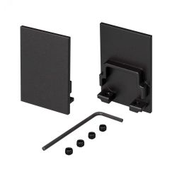 Заглушка SL-COMFORT-3551 BLACK глухая (ARL, Металл) Arlight 031794