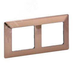 Valena LIFE Рамка 2 поста медь универсальная LEGRAND 754162